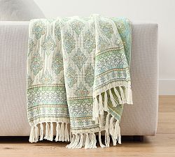 Calla Jacquard Cotton Throw