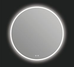 Demi Round Lighted LED Mirror