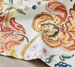 Eleanor Painted Palampore Organic Cotton Rectangular Tablecloth