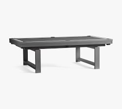 Indio Metal Convertible Outdoor Pool &amp; Dining Table Set (98")