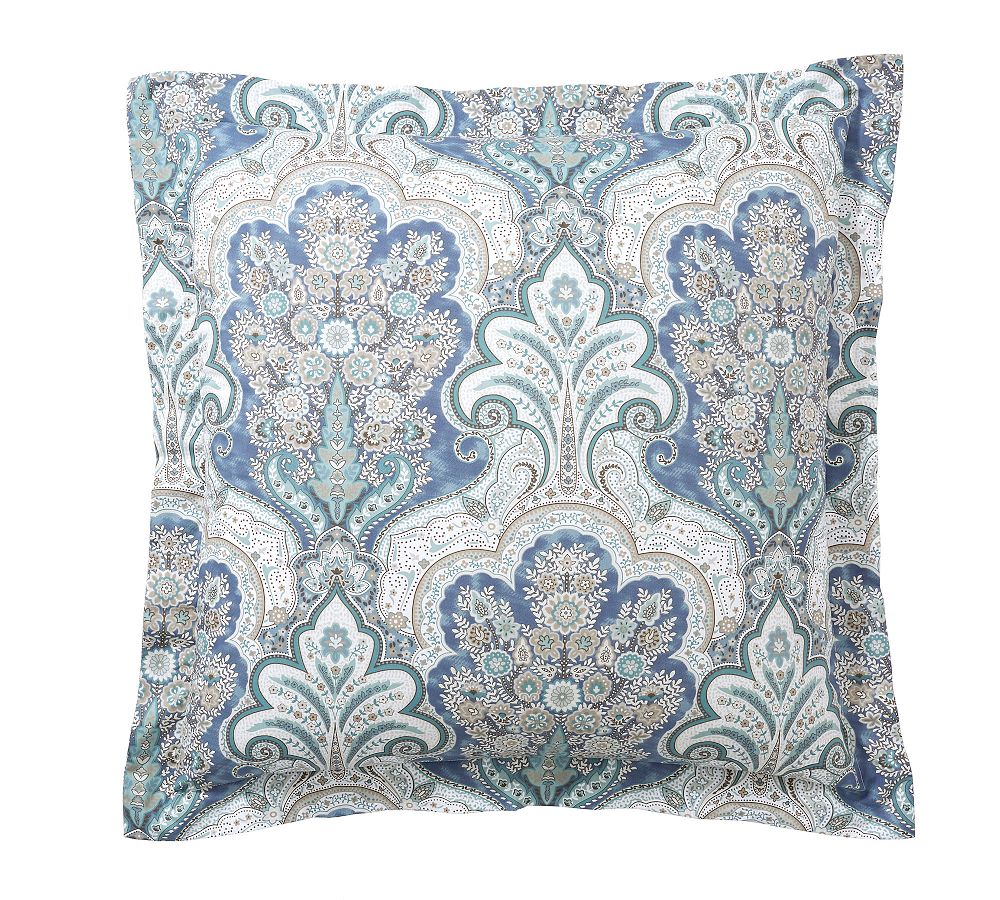 Jordana Paisley Percale Sham-Euro