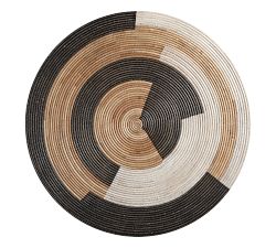 Sierra Handwoven Rattan Disc Wall Art