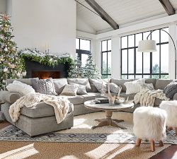 Embellished Sparkle Tree Pillow Cover