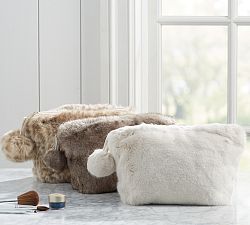 Faux Fur Pouch
