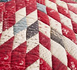 Noelle Star Handcrafted Applique Quilt