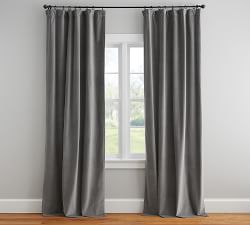 Open Box: Velvet Twill Curtain