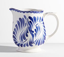 Puebla Porcelain Pitcher