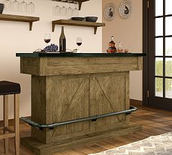 Tyann Oak &amp; Metal Bar