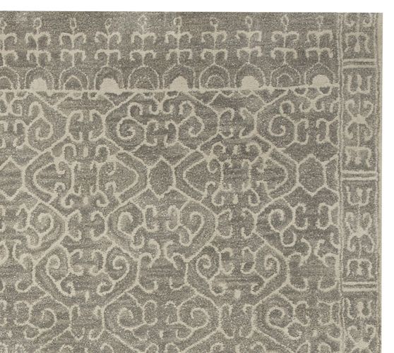 Luna Tonal Hand Tufted Wool Rug Swatch