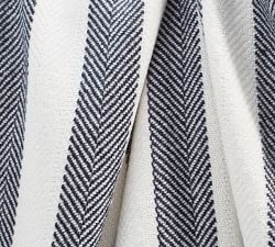 Picnic Striped Throw Blanket