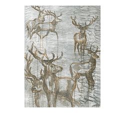 Winter Run Print by Lauren Hererra