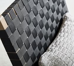 Open Box: Abbott FSC® Acacia Woven Outdoor Lounge Chair