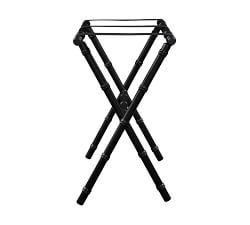 Bamboo Luggage Rack with Nylon Straps