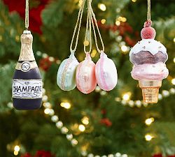 Sweet Treats Ornaments, Mixed Set of 3