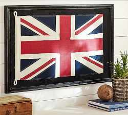 Union Jack Flag Shadow Box