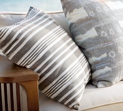 Melilla Striped Outdoor Pillow