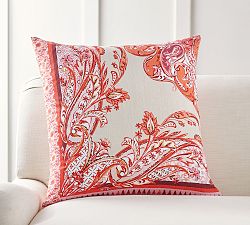 Olympia Paisley Printed Pillow Cover