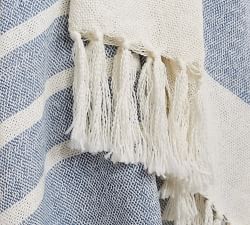 Movie Night Chambray Outdoor Pillow Set