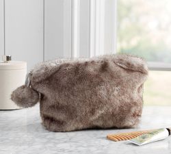 Faux Fur Pouch