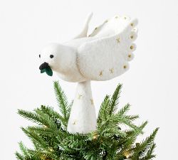 Felt Dove Tree Topper