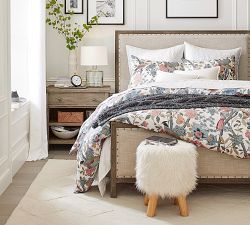 Mongolian Faux Fur Stool