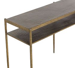 Naini Metal Console Table (68.5")