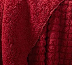 Pottery Barn Nordic Sherpa Throw - Thumbnail 2