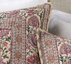 Anja Kalamkari Print Sham