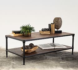 Juno Rectangular Reclaimed Wood Coffee Table (48")