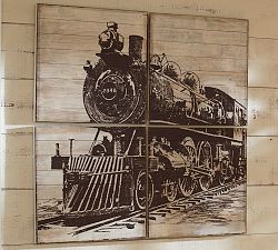 Planked Train Panels