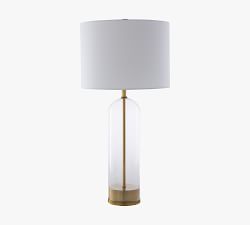 Open Box: Belorun Hand-Blown Glass Table Lamp (29")