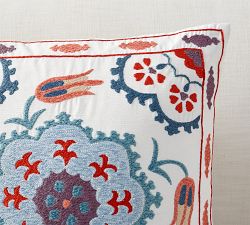 Ezio Embroidered Pillow Cover