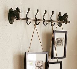Horse Row of Hooks