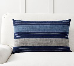 Torrance Striped Lumbar Pillow Cover