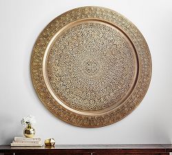 Decorative Metal Disc Wall Art - 38"