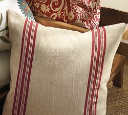 Grainsack Striped Pillow Cover