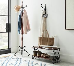 Moran Mango Wood Shoe Rack