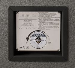 Arbor Concrete Low Rectangular Fire Pit Table (60")