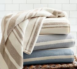 Morning Stripe Organic Towel
