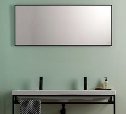 Serano Rectangular Floating LED Light Mirror