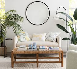 Duke Round Metal Accent Table (10")