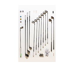 Golf Art Print