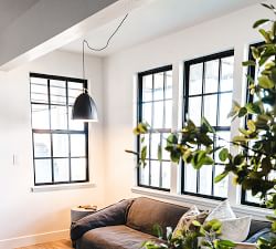 Tate Metal Pendant (14")