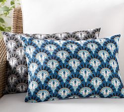 Outdoor Kirby Print Lumbar Pillow