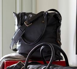 Pebble Leather Tote Bag