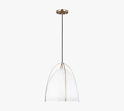 Tate Metal Pendant (14")