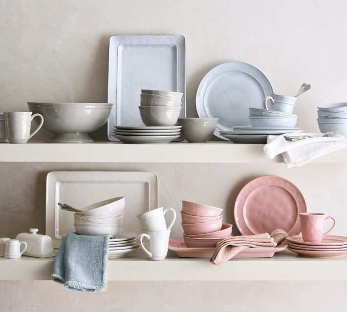 CAMBRIAN　STONEWARE陶器セット Cambria Handcrafted Stoneware Oval Serving Bowl | Pottery Barn