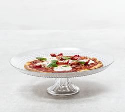 Jupiter Beaded Glass Cake Stand