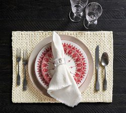 Tahoe Fair Isle Stoneware Dinner Plates - Set of 4