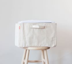 Canvas Tub Natural Storage Basket